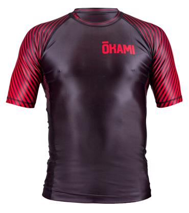 Okami  kanji rashguard - black
